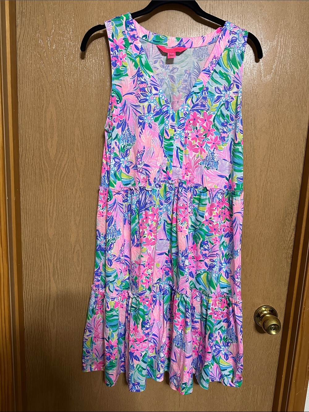 Lilly Pulitzer loves Disney Lorina tiered dress